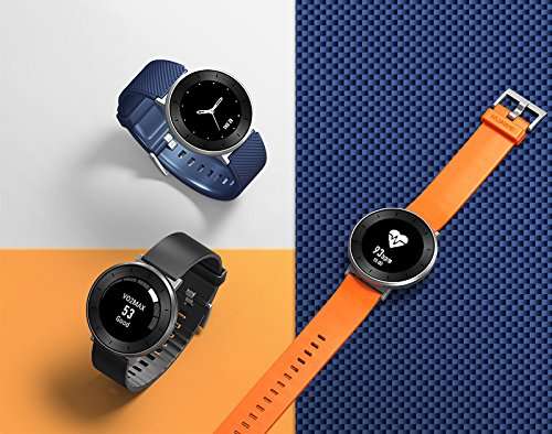 Huawei Fit Smart Fitness Watch Heart Rate and Sleep Monitor Waterproof Activity Tracker, Blue Sport