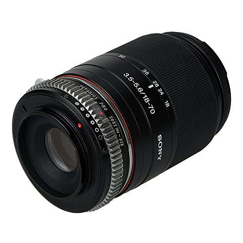 Fotodiox Pro Lens Mount Adapter - Sony Alpha A-Mount (and Minolta AF) DSLR Lens to Nikon F Mount SL