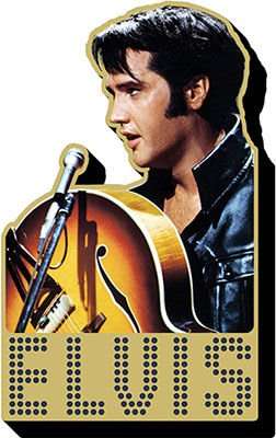 PopShoppes Elvis Presley PopBox (Deluxe Gift Bundle Set includes Large Tin Fun Box, Matchbox Playin