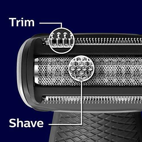 Philips Norelco Bodygroomer BG5025/49 - skin friendly, showerproof, back and body hair s..