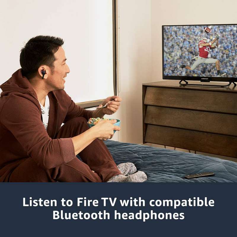 Fire TV Stick 4K Ultra-HD with Alexa Voice Remote, streaming media player