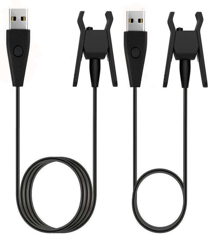 2 Pcs Fitbit Alta Charger with Reset Button (1FT+3FT) Replacement USB Charging Cable for Fitbit Alta