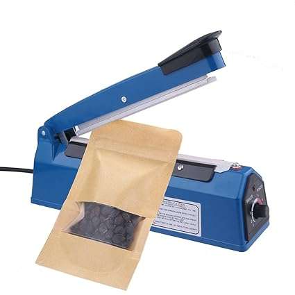 350W Impulse Heat Sealer Plastic PP PE Bag Film Sealing Machine ...