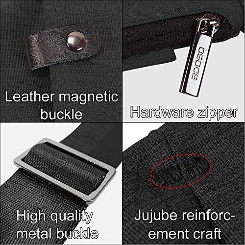 OSOCE Sling Bag Chest Shoulder Bag,Crossbody Backpack Waterproof Multipurpose Daypacks for Travel S