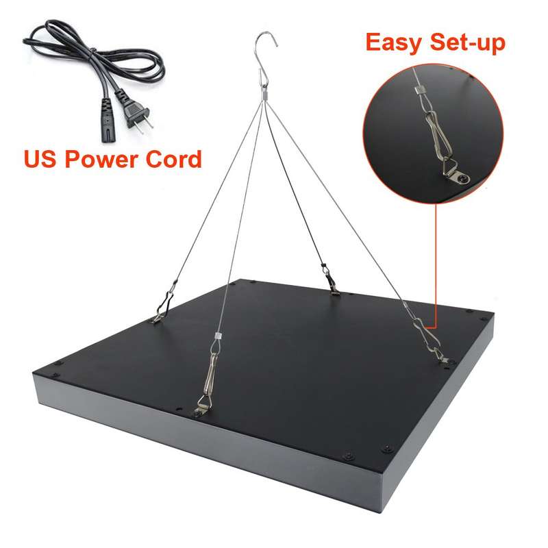 Grow Light 45W UV IR Growing Lamp for Indoor Plants Hydroponic Plant Grow Light