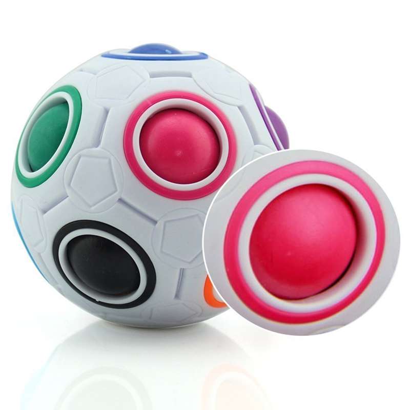 Magic Rainbow Ball Magic Cube Puzzle