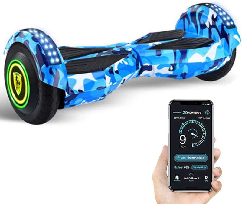 8" Hoverboard with Bluetooth Speaker and Led Lights