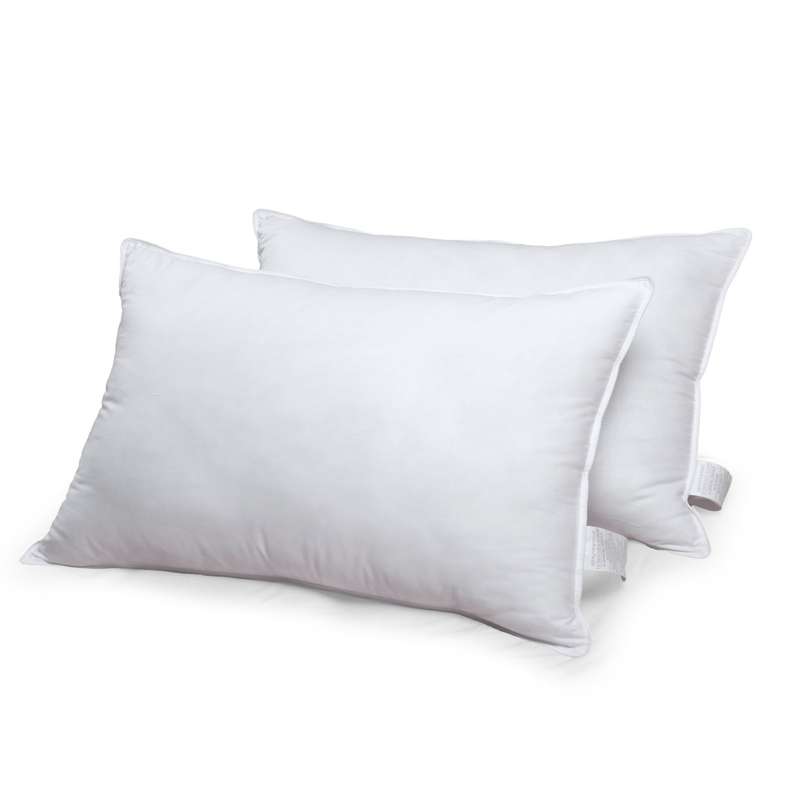 Newpoint 2-Pack 180 Thread Count Gel Fiber Filled Bed Pillow Standard