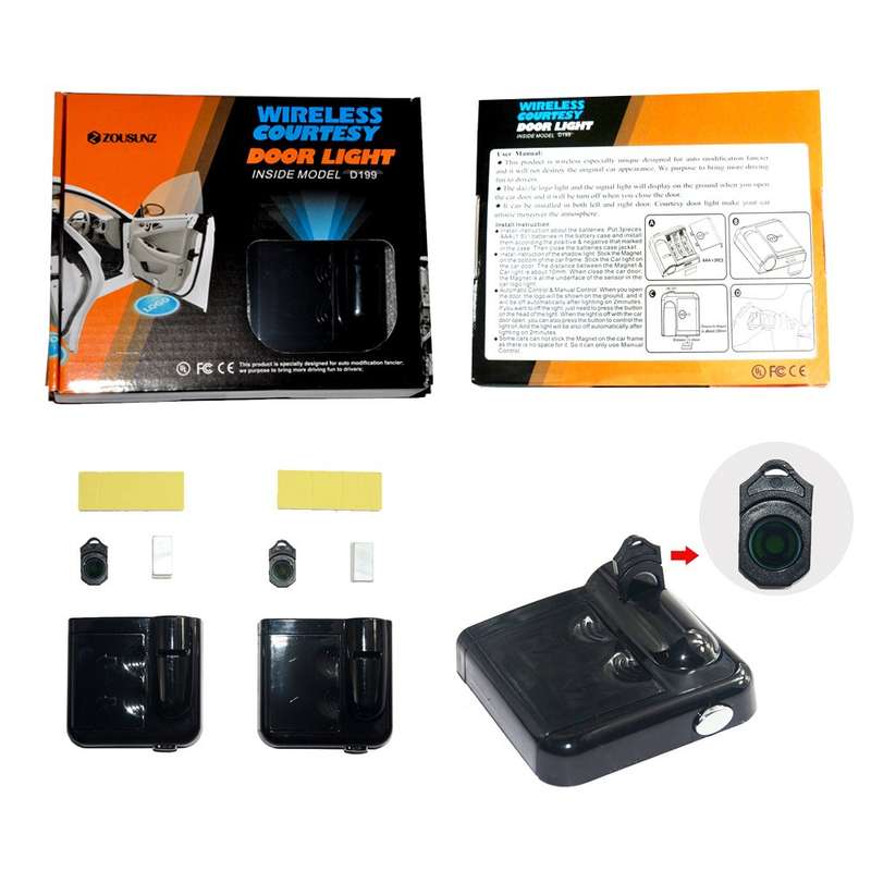 Car Door LED Projector Wireless - Car Door LED Projector