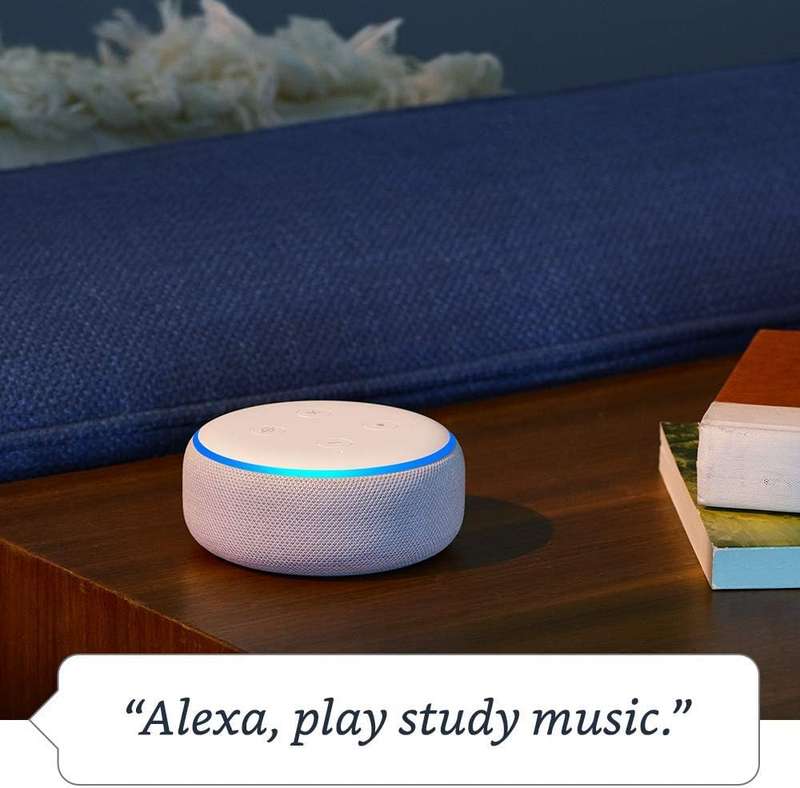 Amazon Echo Dot (Gen 3) - Smart Home Assistant feat. Alexa - Heather Grey