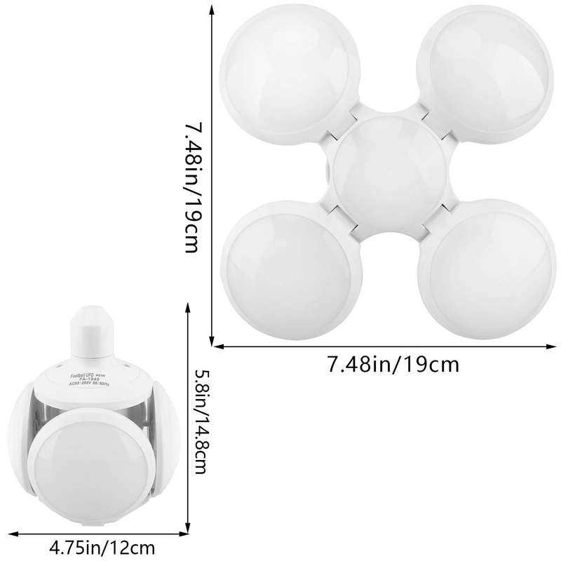Football UFO Energy Saving Lamp