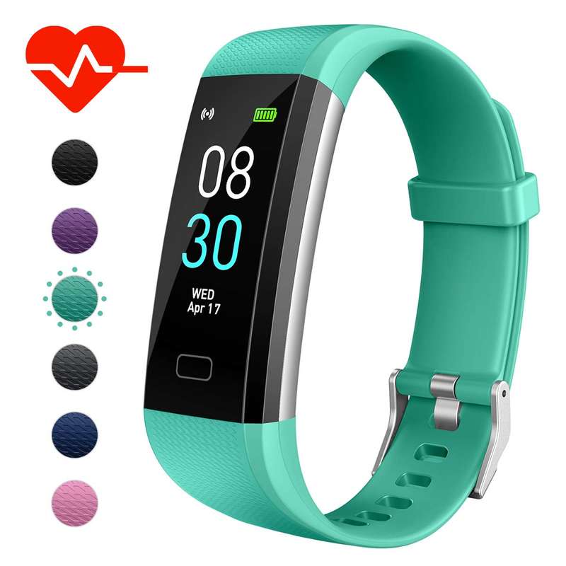 Fitness Tracker HR, Activity Tracker Watch with Heart Rate Monitor, IP68 Waterproof