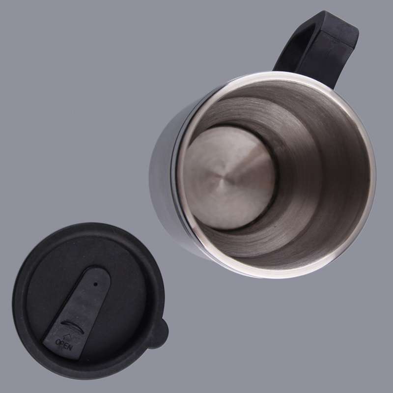 Heated Travel Mug ( Stainless Steel )