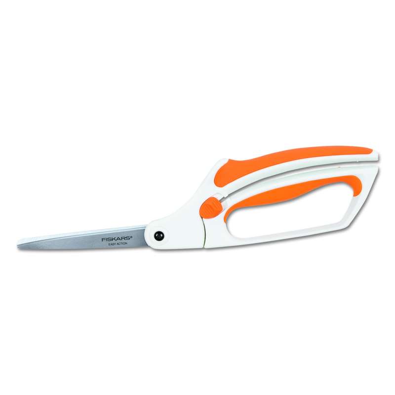 Fiskars No.8 Premier Easy Action Bent Scissors 10-Inches