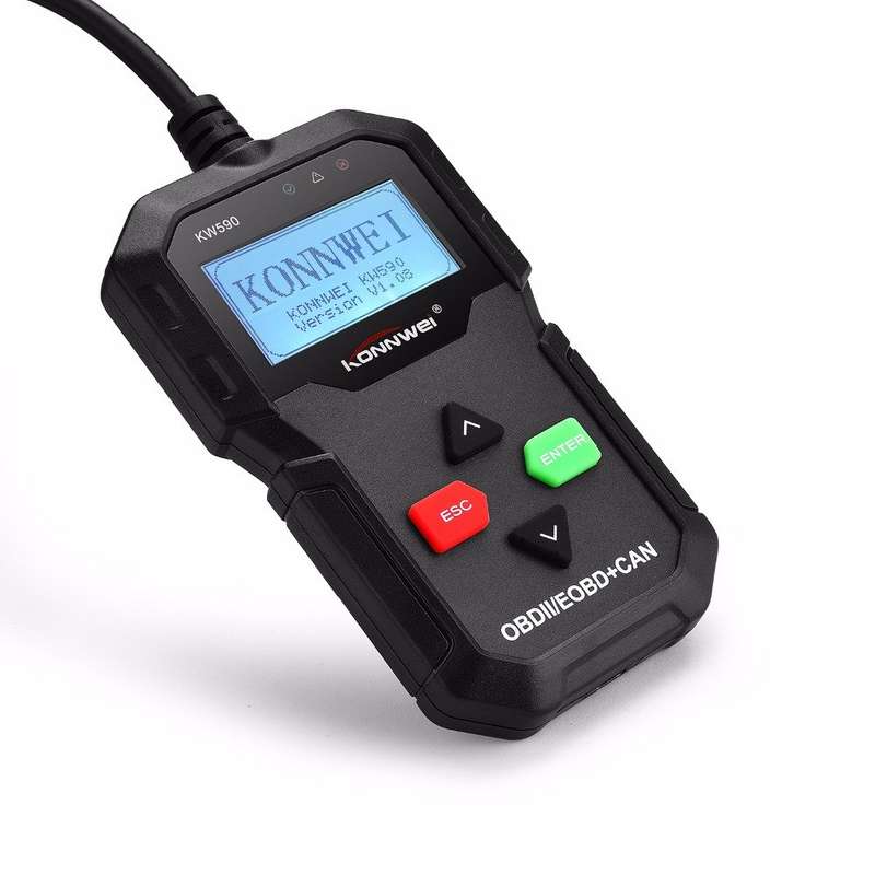 Car Diagnostic Scanner, Multi-languages Auto Code Reader , KONNWEI KW590 OBD2