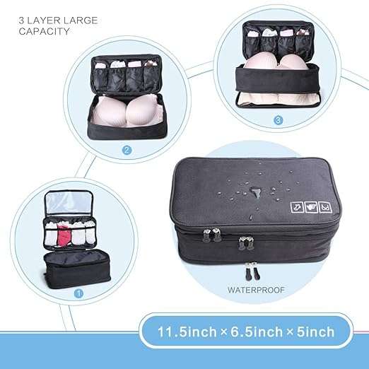 MULTIFUNCTIONAL TRAVEL UNDERWEAR POUCH