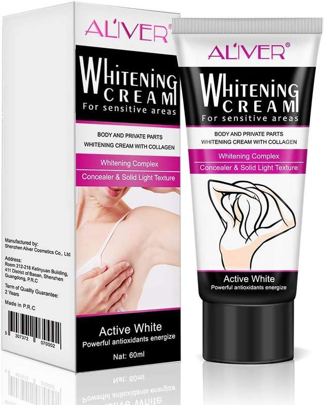 Underarm Whitening Cream, Effective Brightening Cream for for Armpit,Bikini Area,Necks,Hands,Elbows,