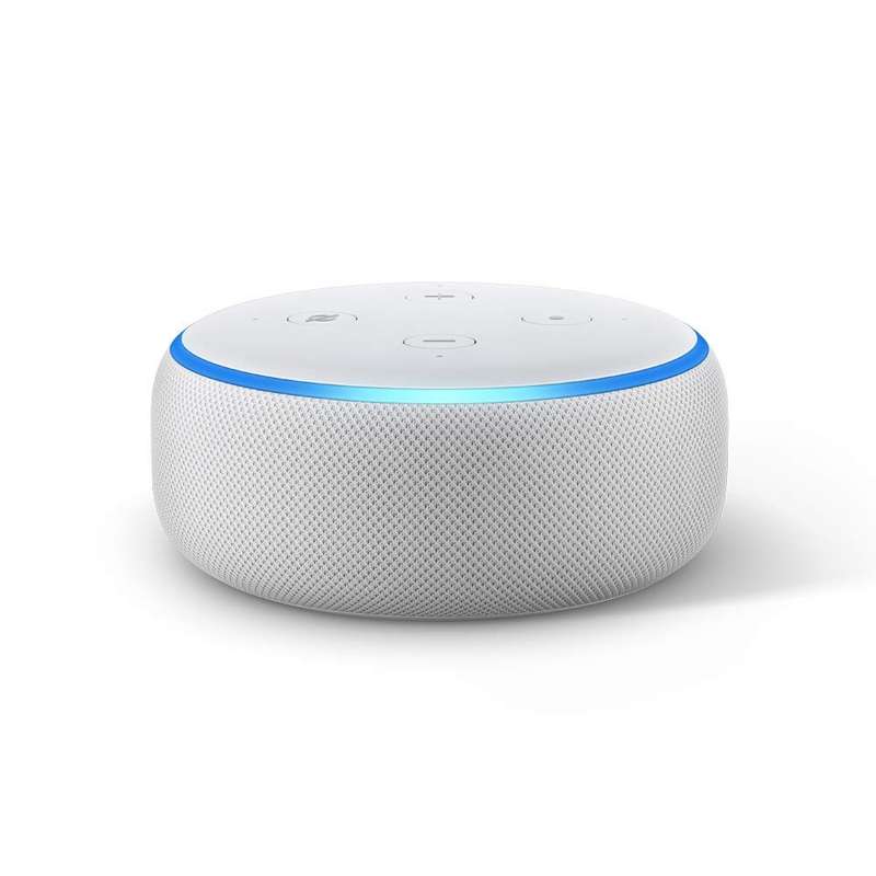 Echo Dot (3rd Gen) - Smart speaker with Alexa - Sandstone Colour