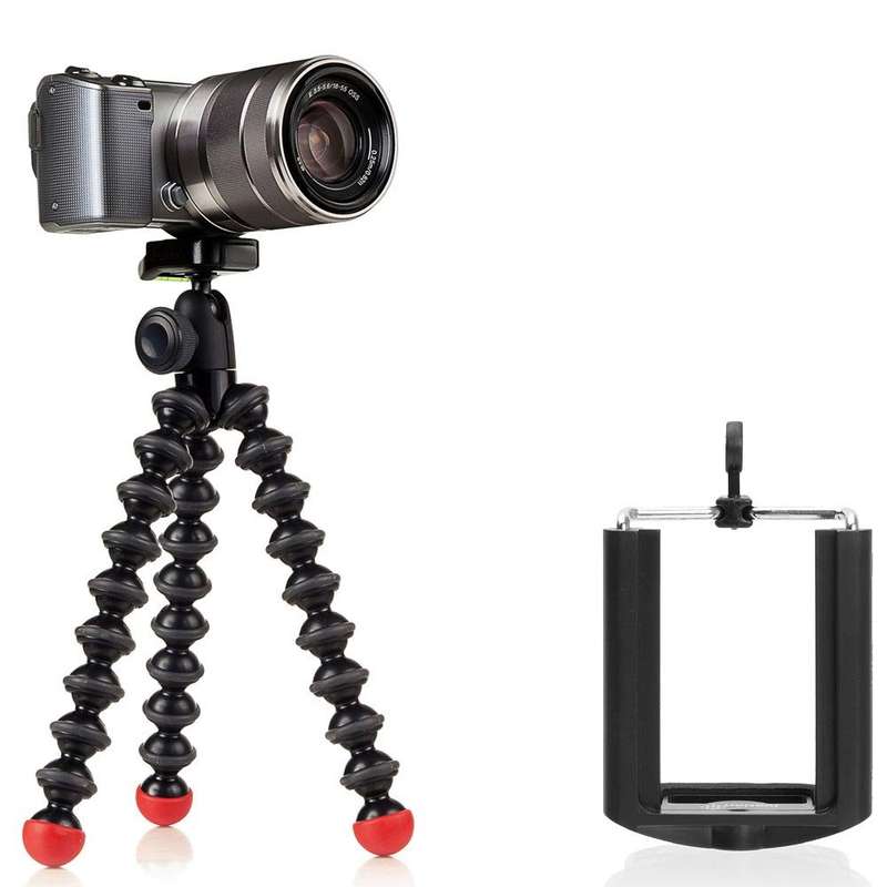 Joby GorillaPod Hybrid Flexible Tripod (Black/Red)
