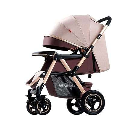 Baby Pram / Stroller Belecoo Brand 2019 Model Khaki Color {Brand New }
