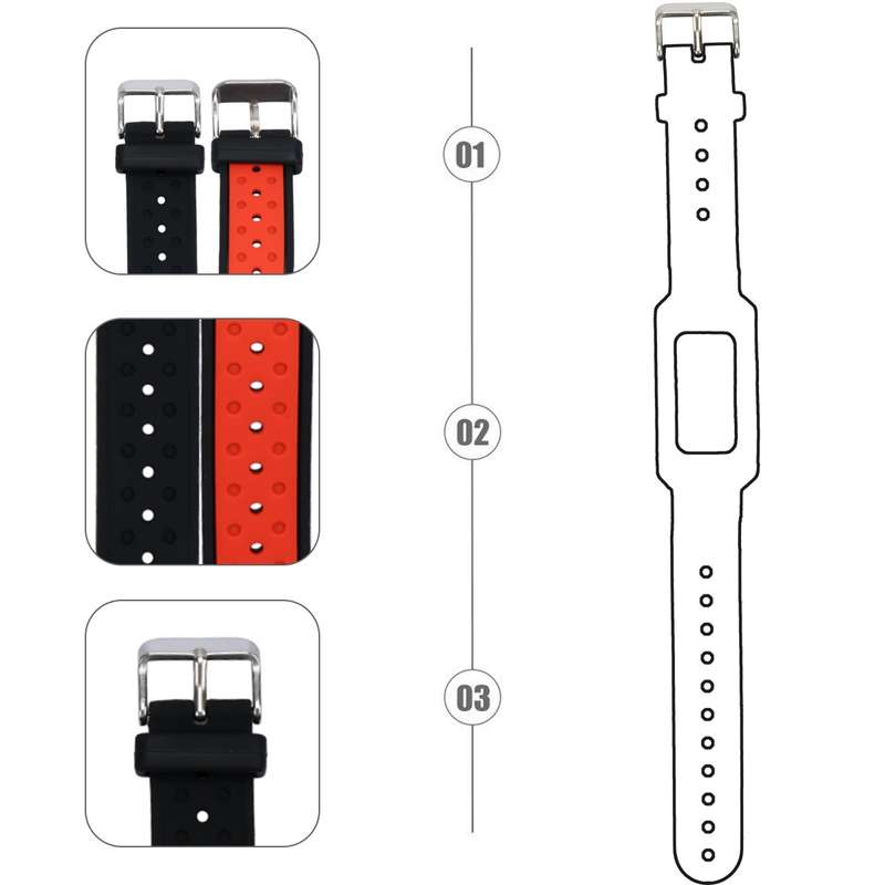 Samsung Gear Fit2 Band, Silicone Replacement Watch Bands Strap for Galaxy Gear Fit2 SM-R360 & Fit 2