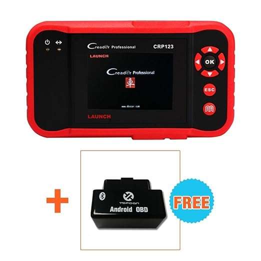 Launch Creader Professional CRP123 Auto OBD2 Code Reader SRS Engine ABS Transmission Diagnostic Tool