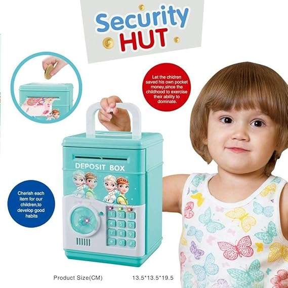 Buy QualPro ATM Money Bank Security Hut with Automatic Deposit for ...