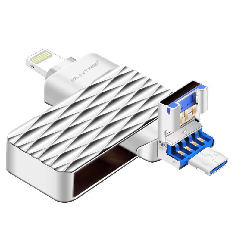 iPhone USB Flash Drive, 32GB Pen-Drive Memory Storage