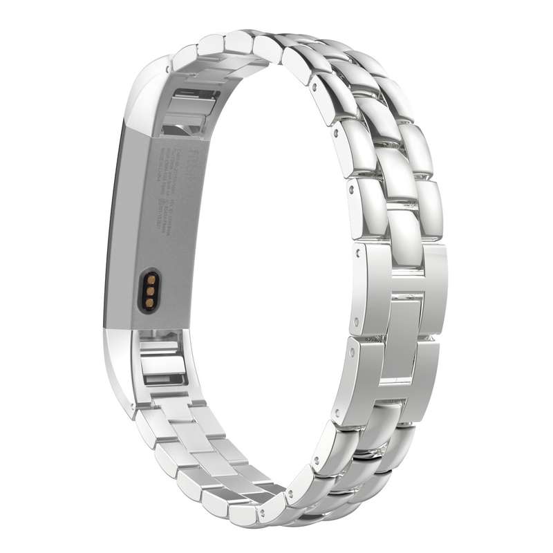 Fitbit Alta HR and Alta Bands MoKo Universal Stainless Steel Replacement Watc...
