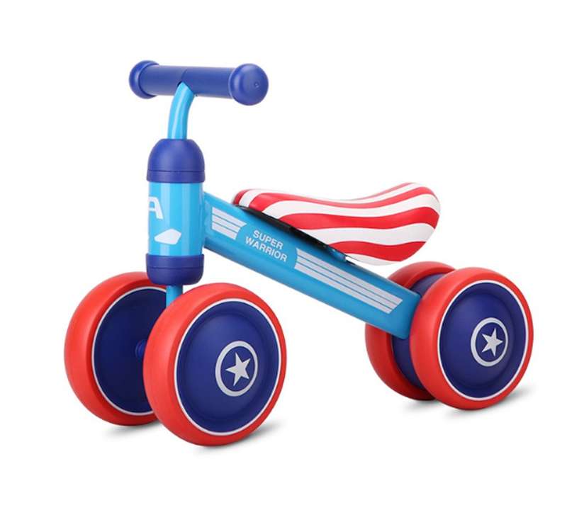 Baby Balance Bike Learn To Walk No Foot Pedal Riding Toy (RED & BLUE)(PINK)(GREEN  GREY)