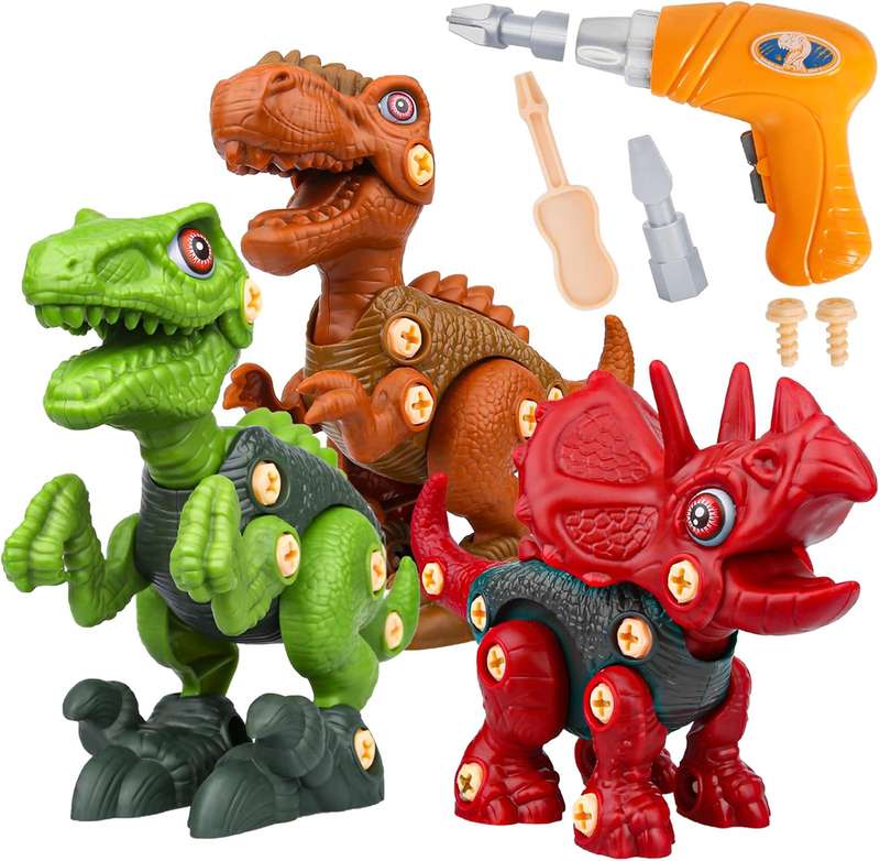 DIY Assembled Dinosaur