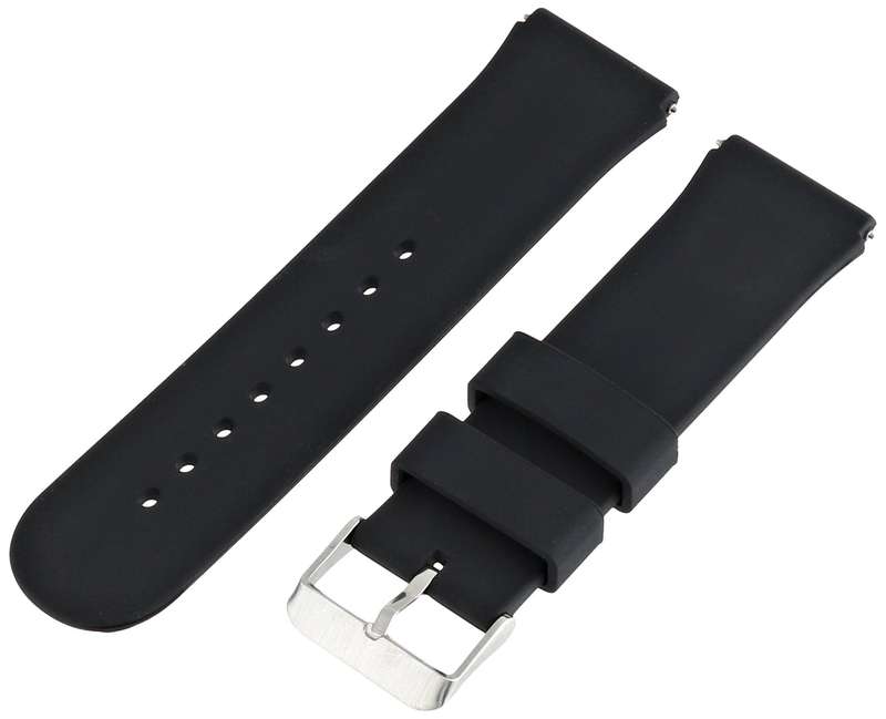 Silicone Soft Rubber Watch Band 22