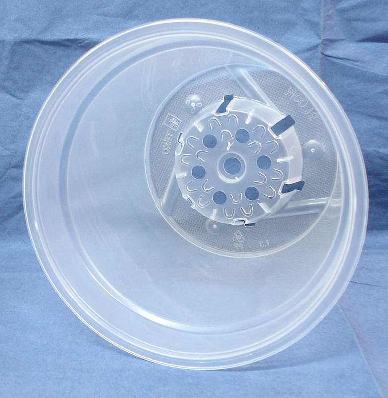 Orchid Pot - Clear Plastic Teku Pot 14.5cm Diameter - Pack of 3