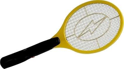 Cordless Rechargeable Electric Fly Mosquito Killer Swatter Bug Zapper Racket
