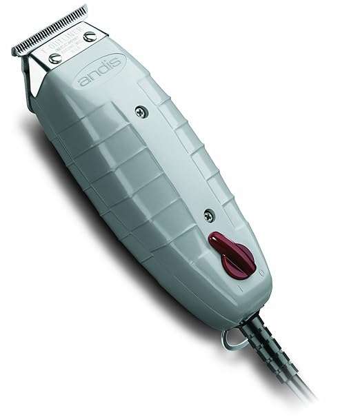 Andis T-Outliner Trimmer with T-Blade, Gray (04710)