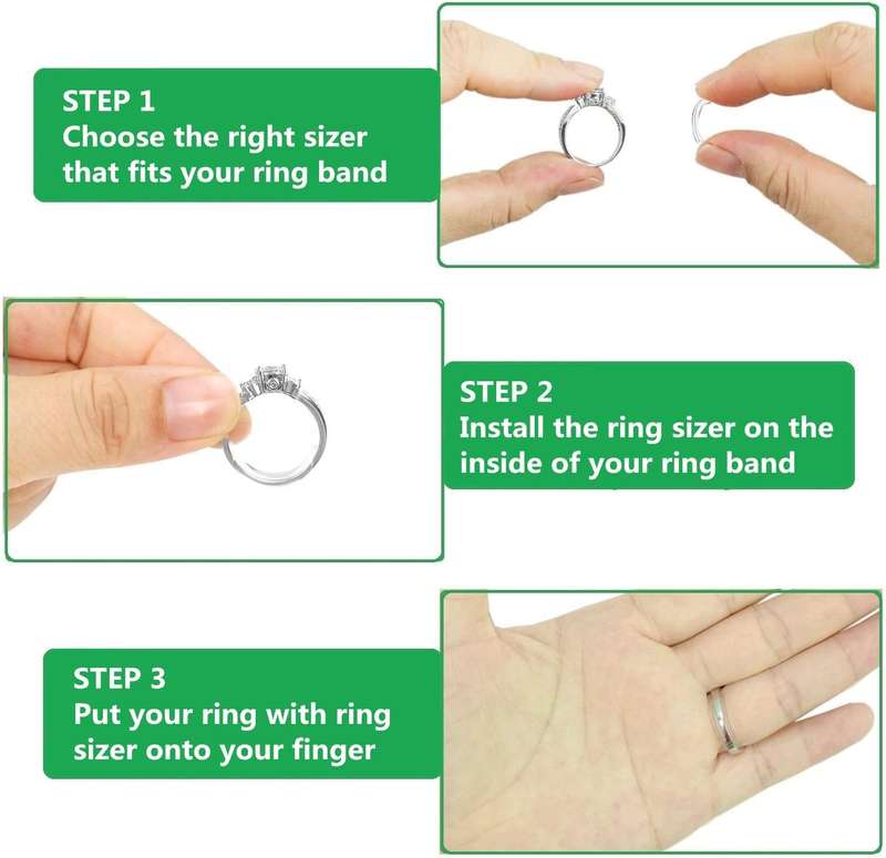 Ring Size Adjuster for Loose Rings for Any Rings Ring Size Reducer Spacer Ring Guard