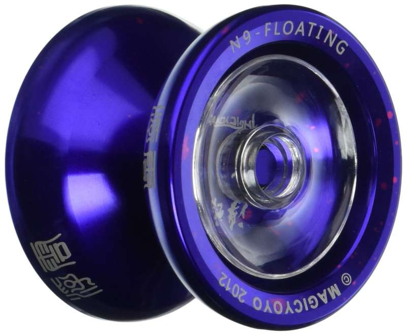 Magic YoYo New Purple N9 Floating Cloud Aluminum Professional YoYo