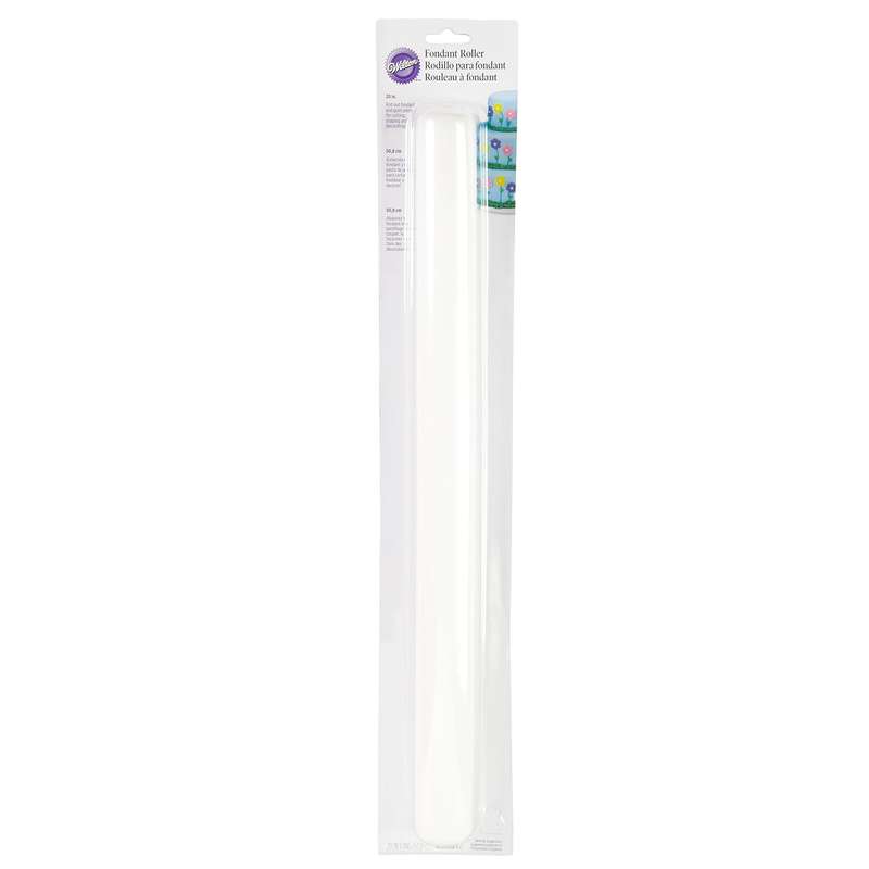 Wilton 20` x1.5` Wide Glide Dough Fondant Rolling Pin Cake Decorating Sugarcraft