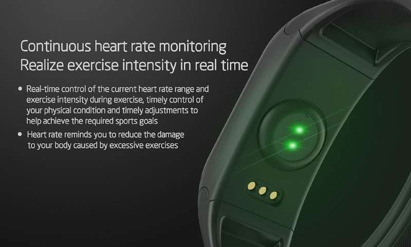 Wearfit Fitness Smart Bracelet with Heart Rate