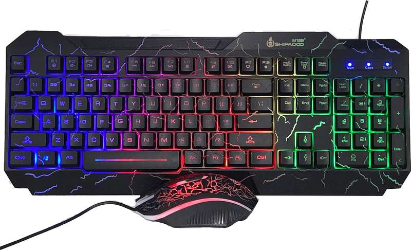 Shipadoo D620 Gaming Keyboard and Mouse