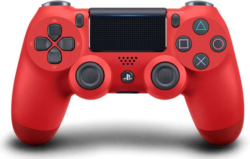 PlayStation 4 Dualshock Wireless Controller - Original by Sony - Midnight Blue Or Magma Red