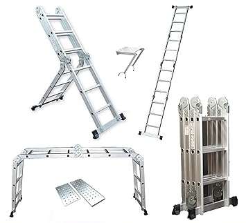 Image result for 4.7M Aluminium Multi-Purpose Ladder