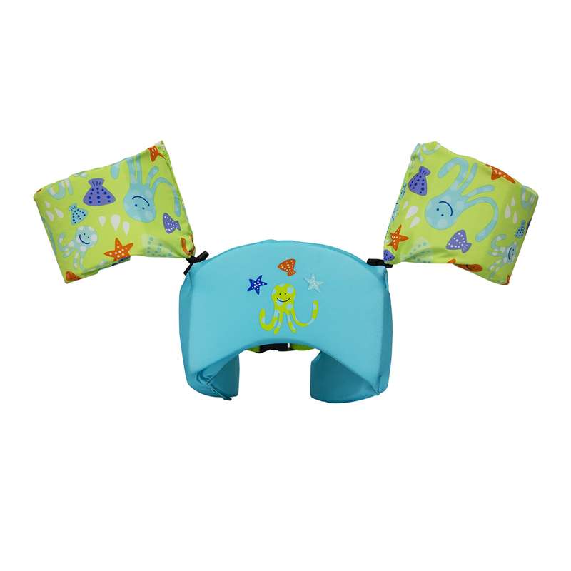 SwimWays Swim Trainer PFD Green Octopus