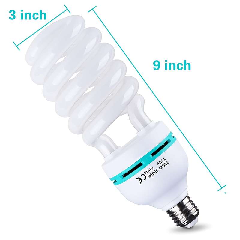 Photography Umbrella Lighting Kit, 1000W 5500K Photo Portrait Continuous Reflector Lights for Camera