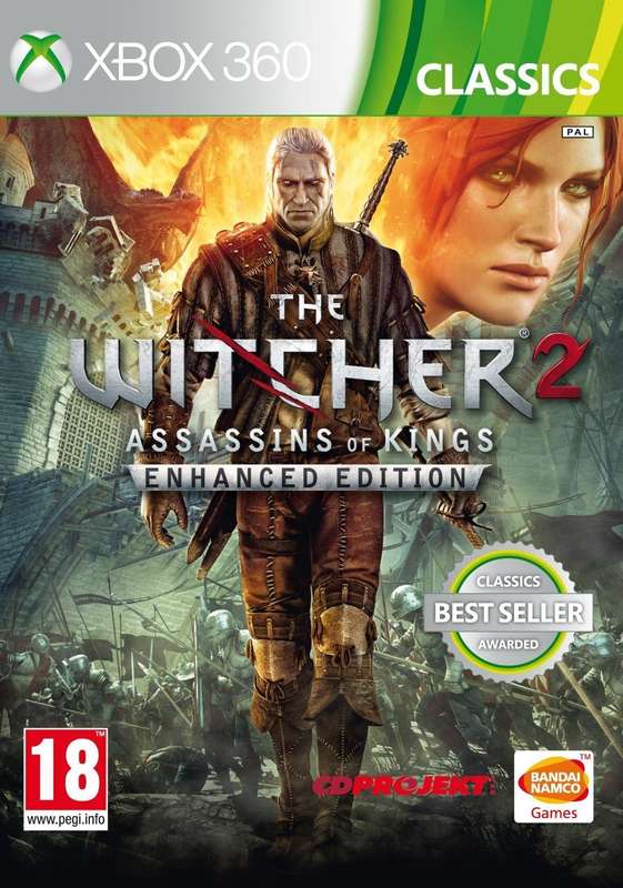XBOX 360 The Witcher 2 assassins of kings enhanced edition