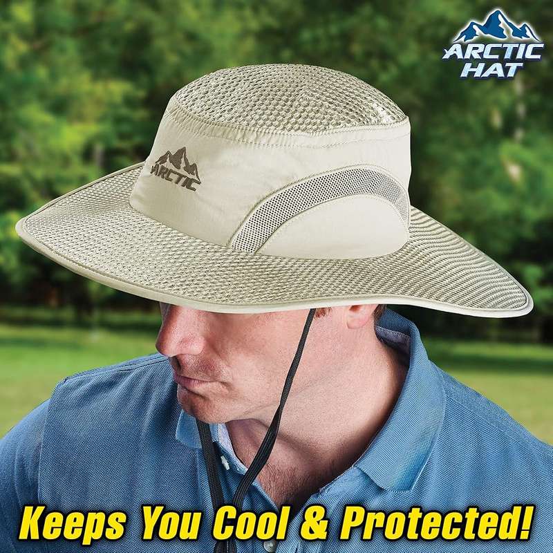 Artic hat, Fishing Hats, Tan, One Size