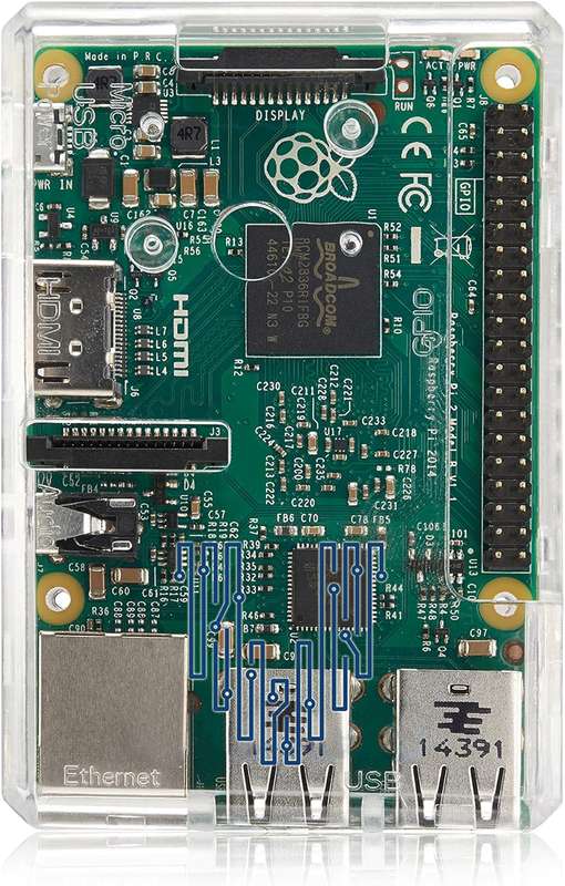 Raspberry Pi 3 Model b Kit - Case - PSU - Heatsinks