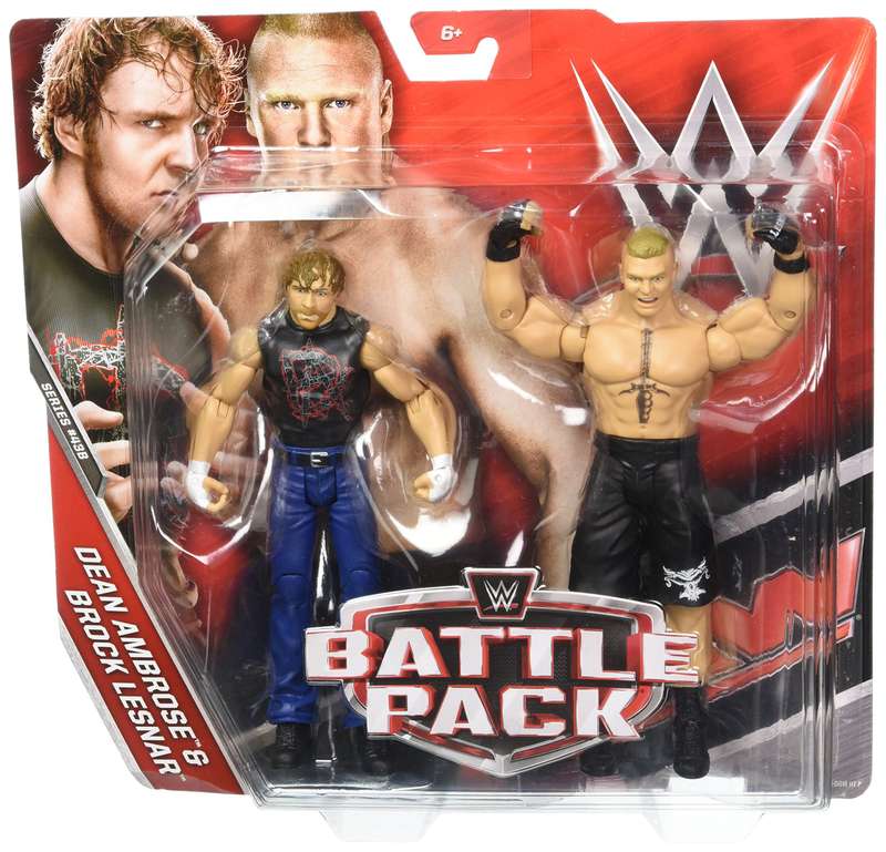 WWE Dean Ambrose & Brock Lesnar Action Seried 43 B Figures 2 Pack