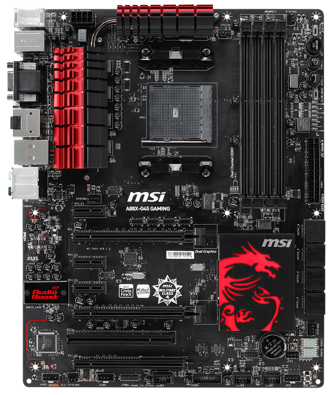 MSI A88X-G45-Gaming AMD A10 7850K 4.0Ghz Quad Core + Watercooler + 4Gb RAM