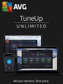 AVG TuneUp Unlimited 1 Year Key South Africa-Global